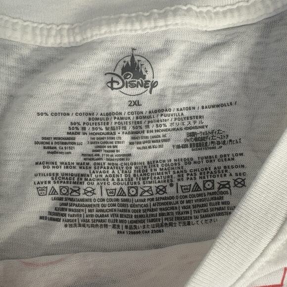 Disney Parks Rainbow Pride Mickey Mouse Ringer Tank Top Women's 2X - Picture 2 of 7